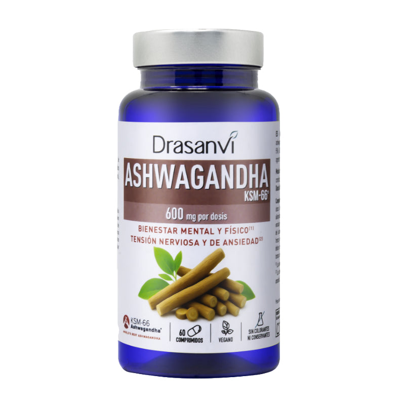 Ashwagandha KSM-66 · Drasanvi · 60 comprimidos