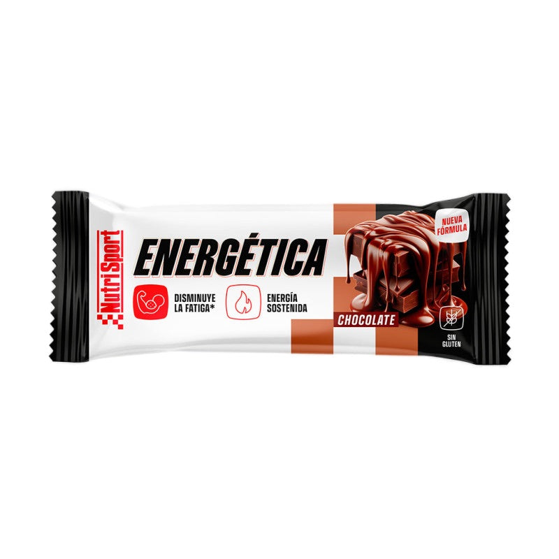 Barrita Energética Chocolate · Nutrisport · 49 gramos