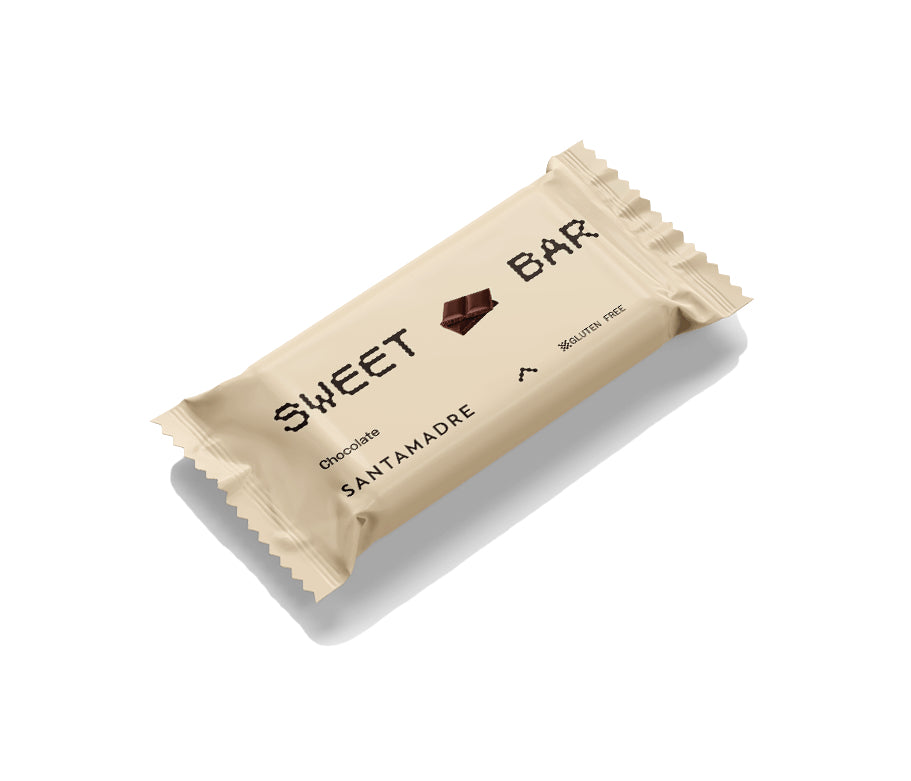 Barrita Energética Sweet Bar: Sabor Chocolate · Santa Madre · 60 gramos
