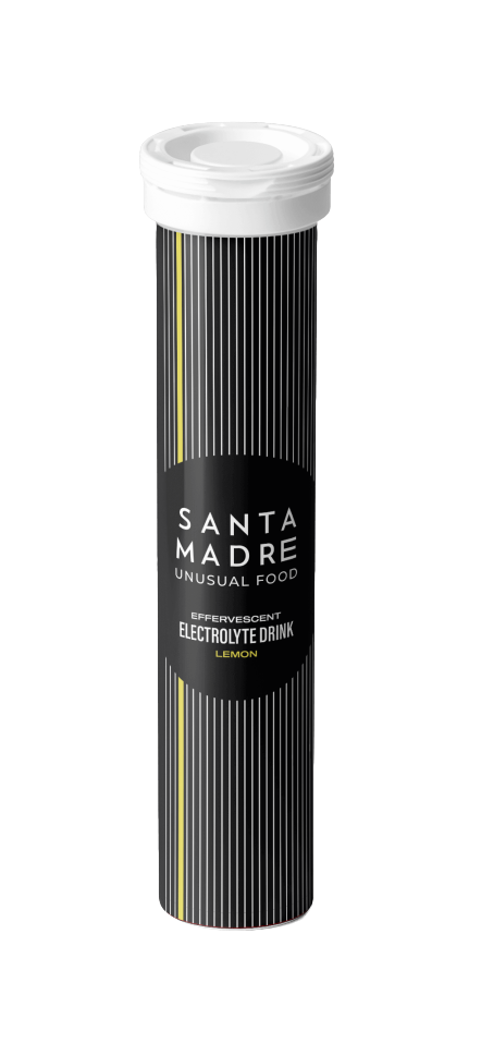 Bebida Efervescente: Sabor Limón · Santa Madre · 20 tabletas efervescentes