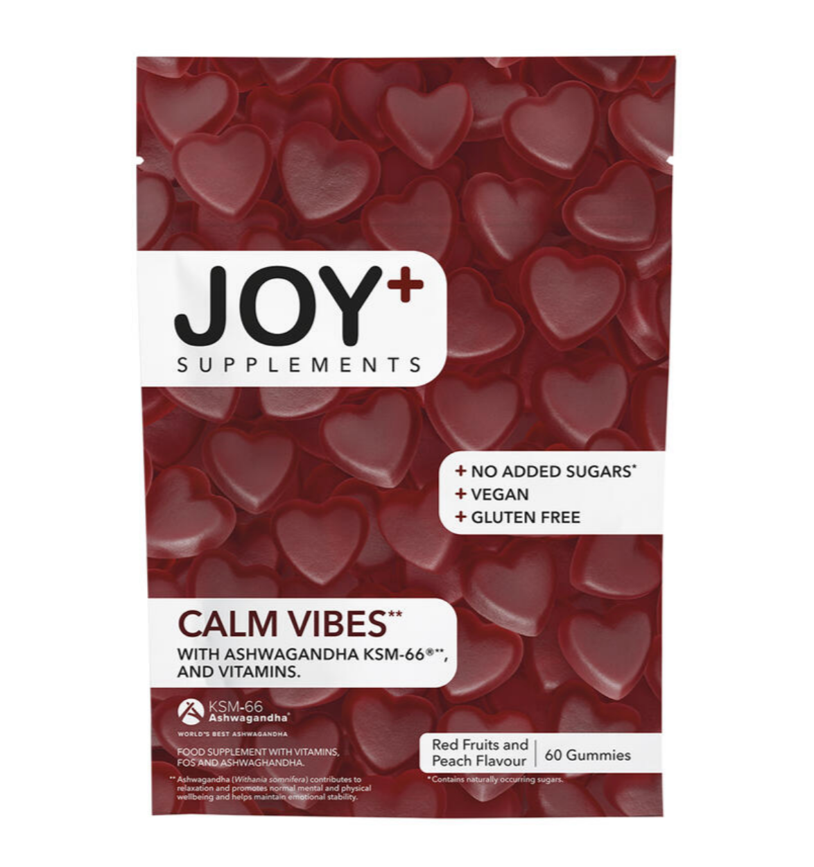 Calm Vibes con Ashwagandha · Joy+ · 60 gummies