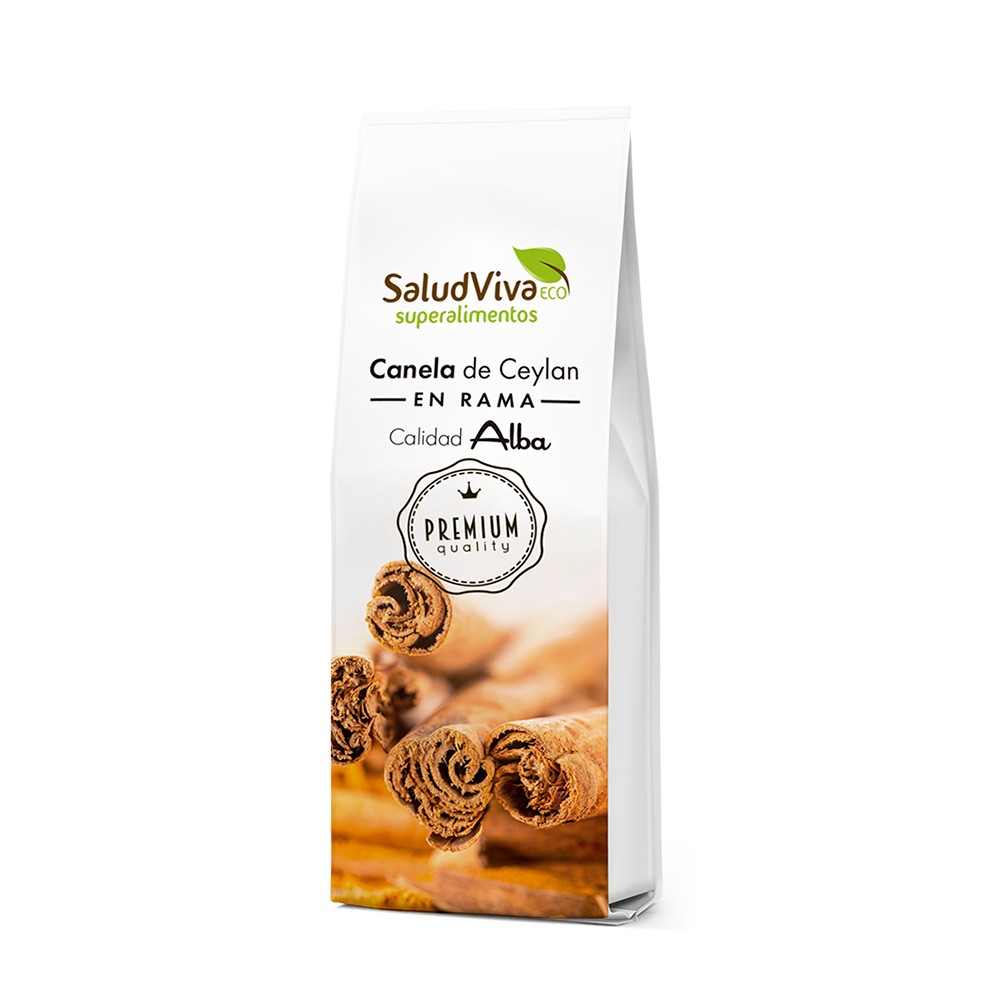 Canela de Ceylan Alba en Rama Eco · Salud Viva · 36 gramos