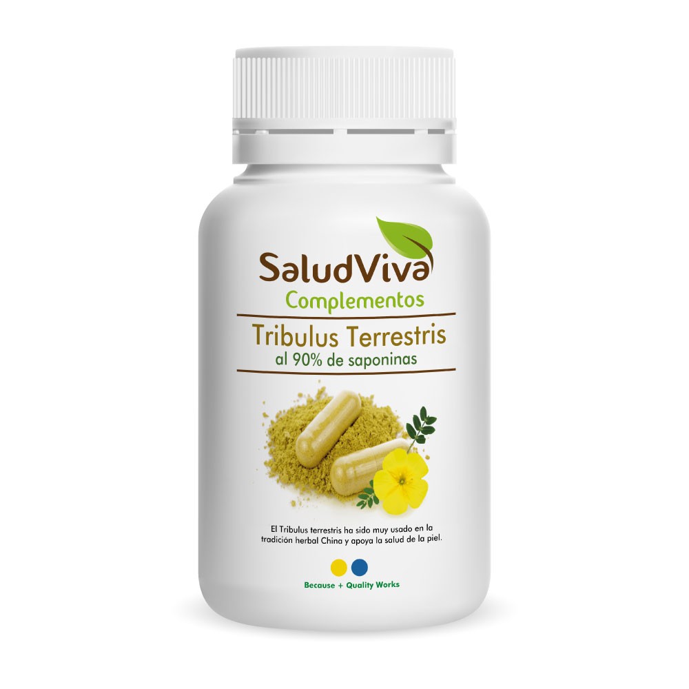 Cápsulas Tribulus Terrestris 90% Saponinas Salud Viva 120 cápsulas
