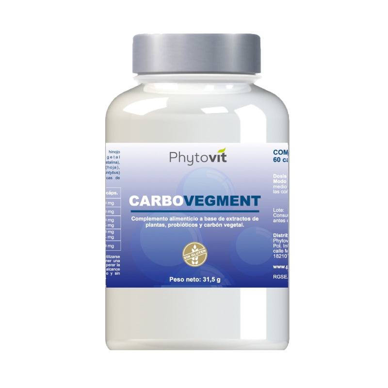 Carbovegment Detox · Phytovit · 60 cápsulas