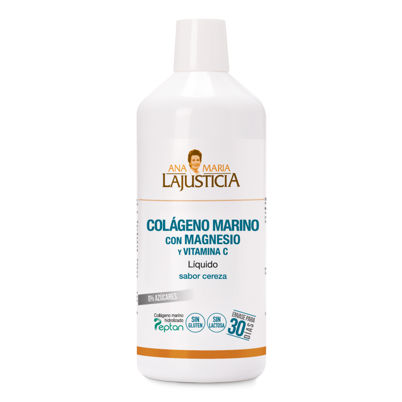 Colágeno Marino con Magnesio y Vitamina C · Ana Maria LaJusticia · 1 litro