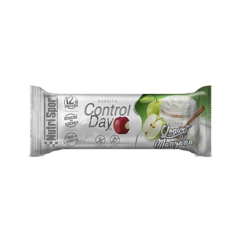 Control Day Bar Yogur Manzana · Nutrisport · 44 gramos