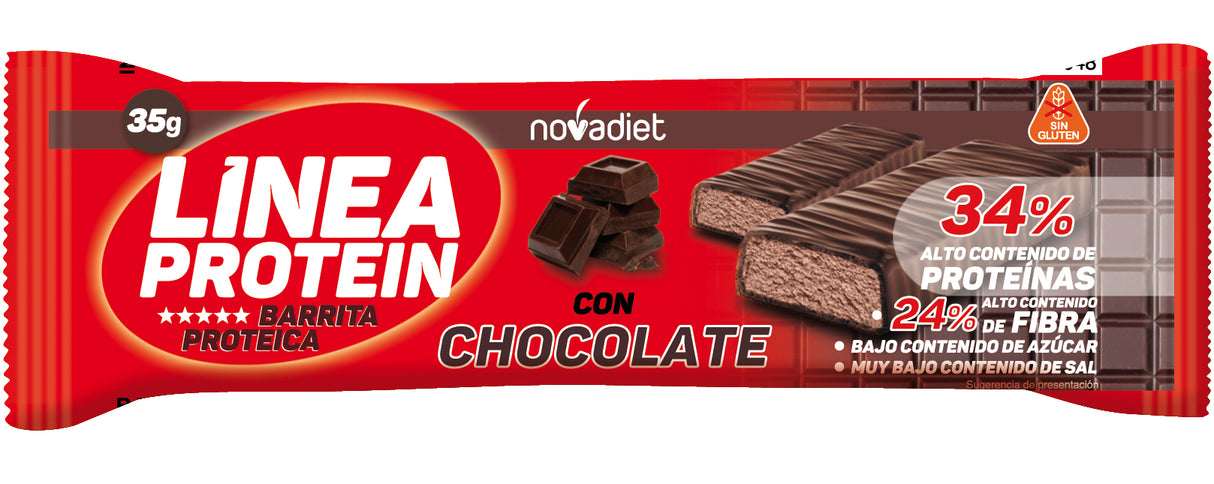 Línea Protein Chocolate · Nova Diet · 35 gramos