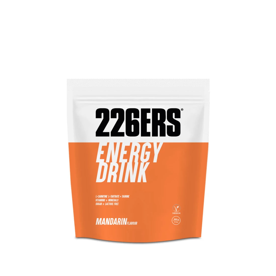 Energy Drink: Sabor Mandarina · 226ERS · 500 gramos