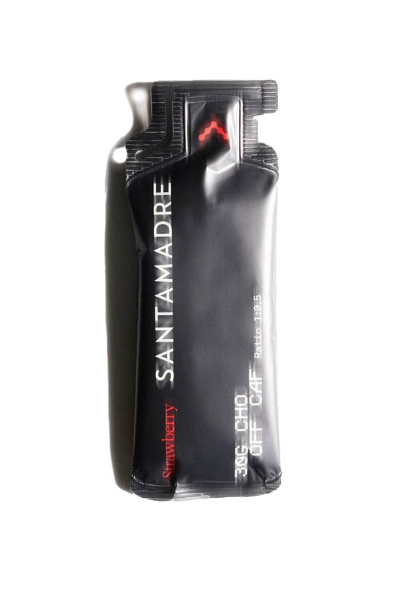 Gel Energético 30CHO OFF CAF: Sabor Fresa · Santa Madre · 50 ml