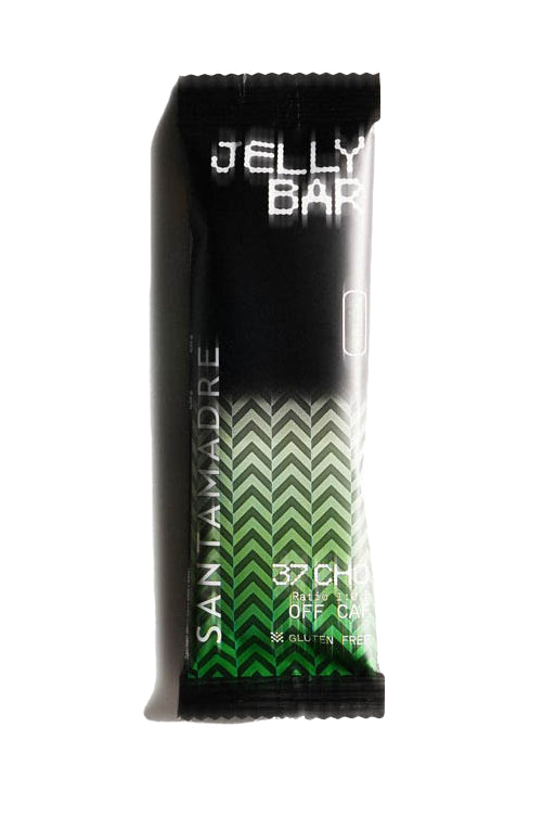 Barrita Energética Jelly Bar: Sabor Melón · Santa Madre · 45 gramos