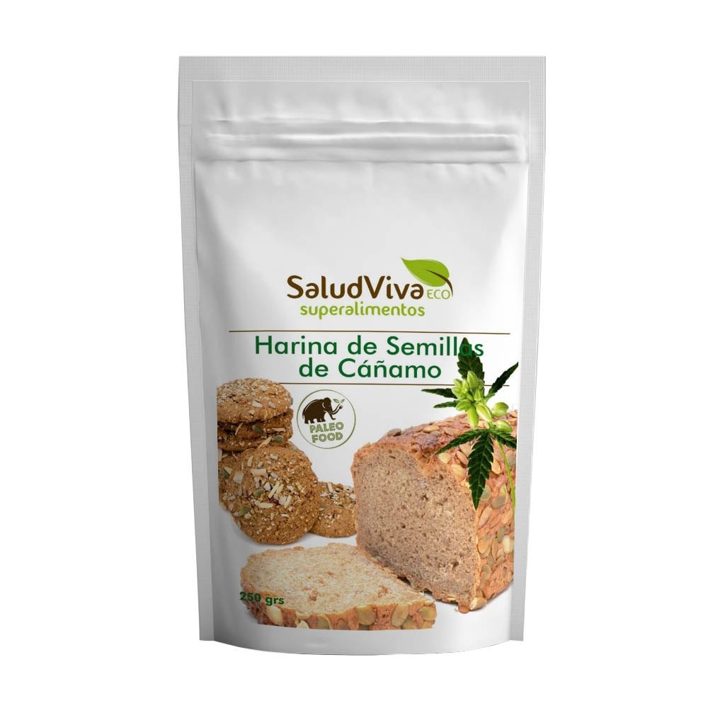 Harina de Semillas de Cáñamo Salud Viva 250g