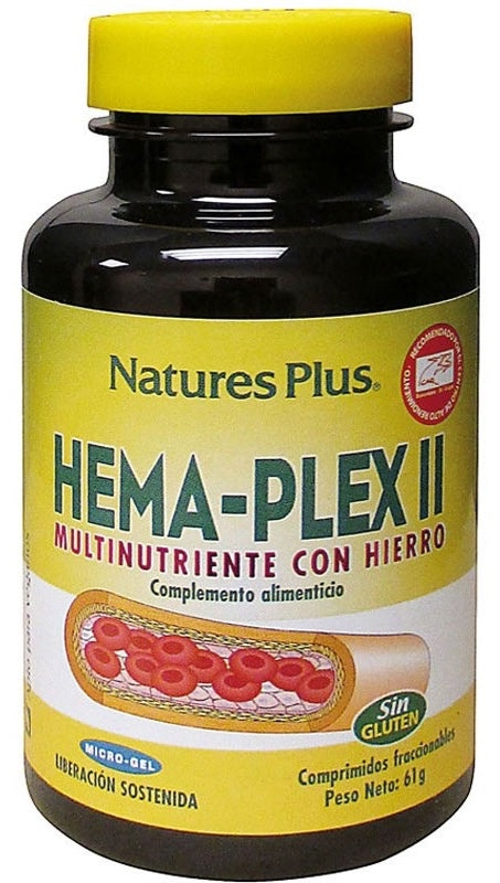 Hema Plex II · Nature's Plus · 10 comprimidos