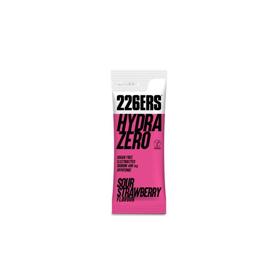 HydraZero - Bebida Hipotónica: Sabor Fresa · 226ERS · 7,5 gramos