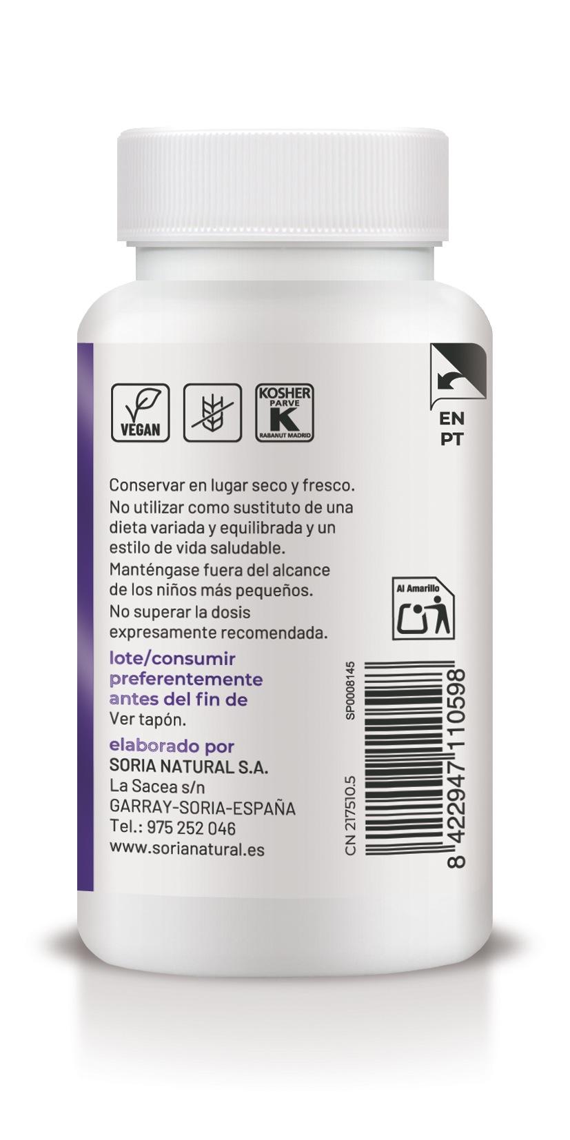 Potasio · Soria Natural · 60 comprimidos