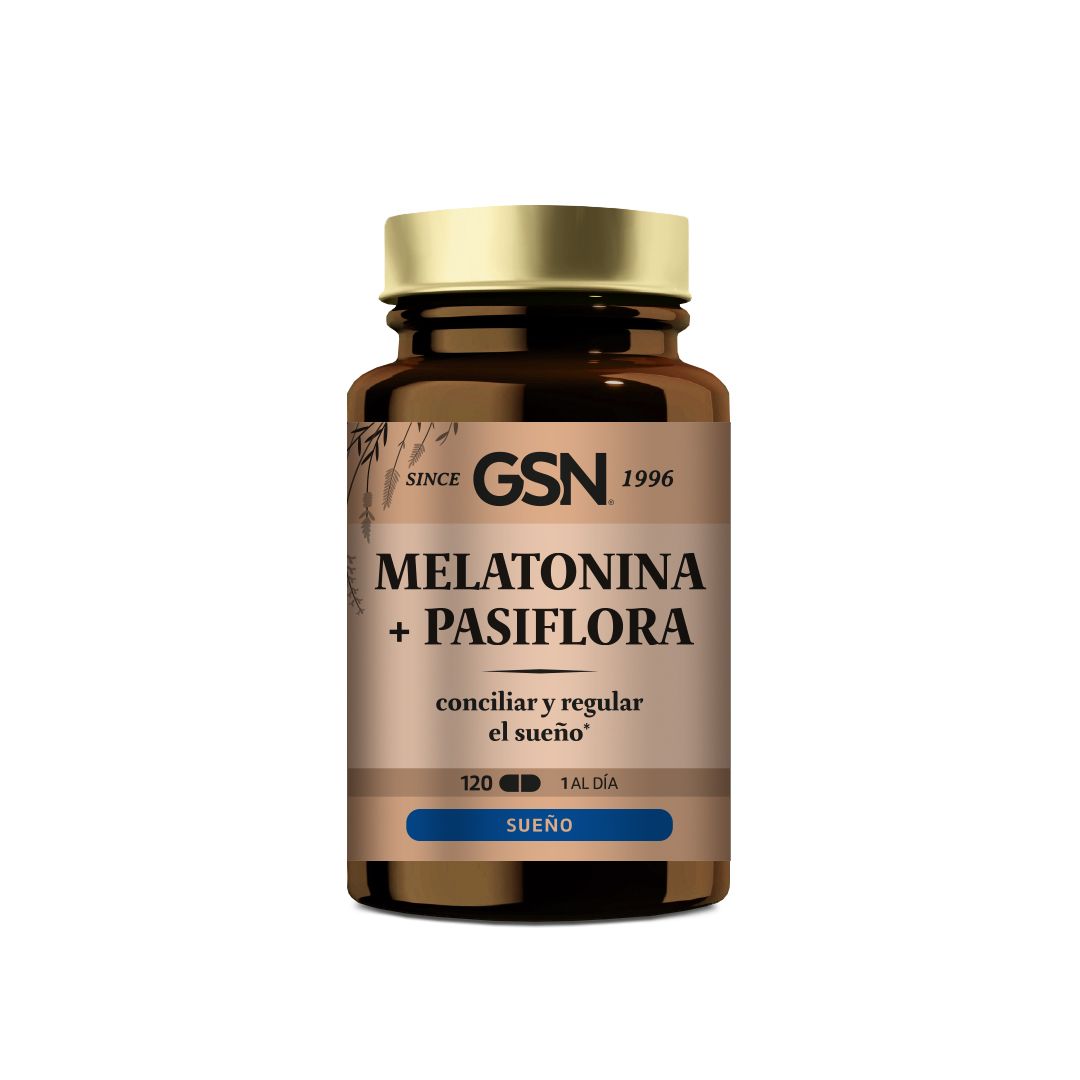 Melatonina + Pasiflora · GSN · 120 comprimidos