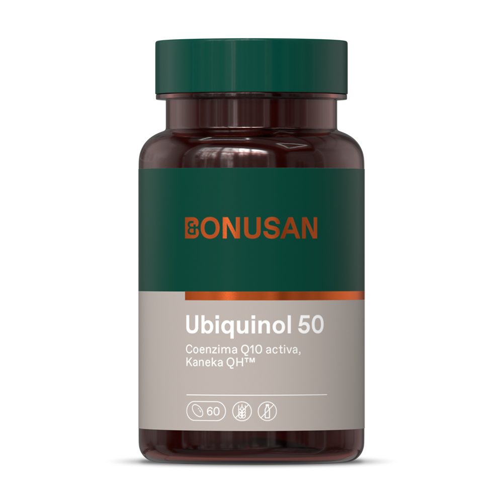 Ubiquinol 50 mg · Bonusan · 60 perlas