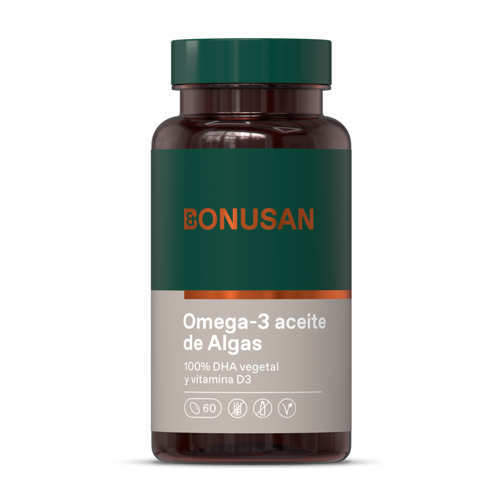 Aceite de Algas Omega 3 · Bonusan · 60 perlas