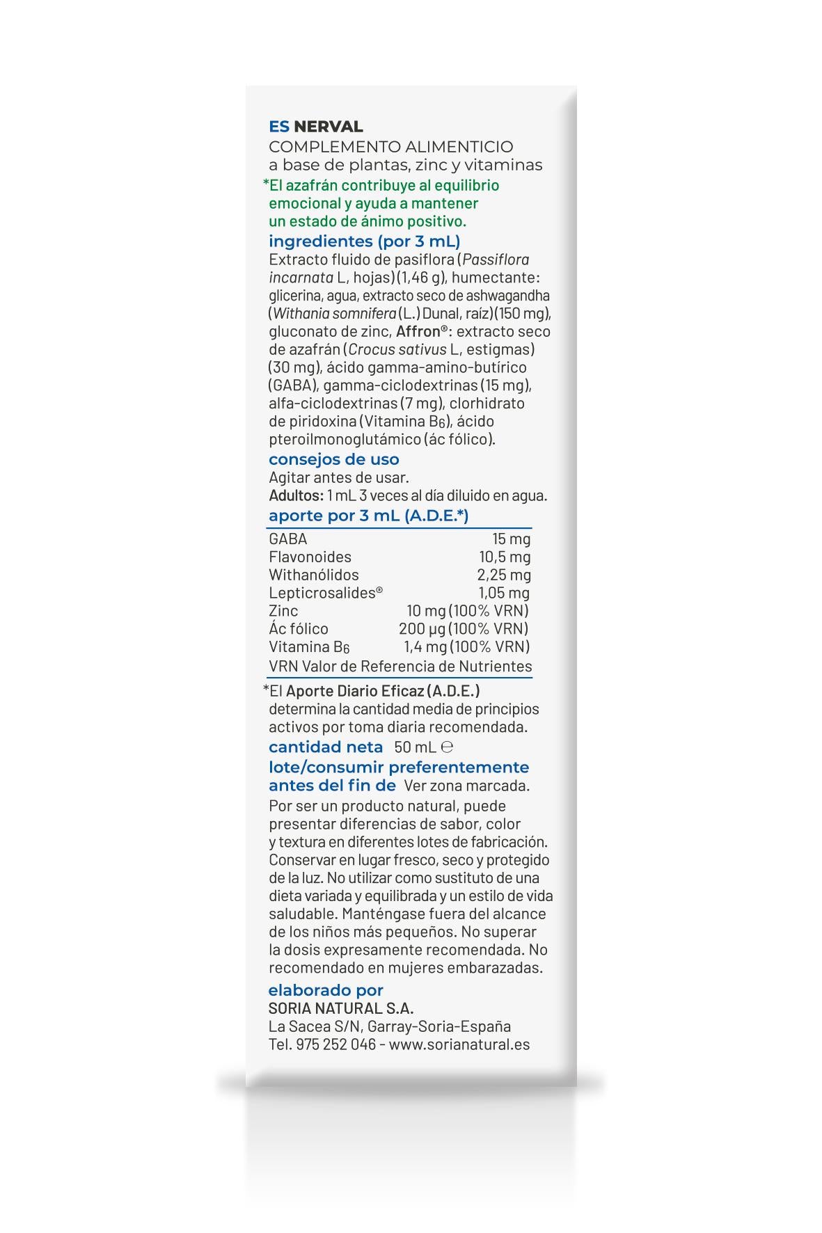 Composor 28 - Nerval · Soria Natural · 50 ml