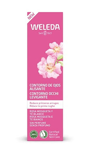 Contorno de Ojos Alisante de Rosa Mosqueta y Té Blanco · Weleda · 12 ml