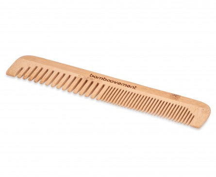 Peine de Bambú Dual · Bamboovement