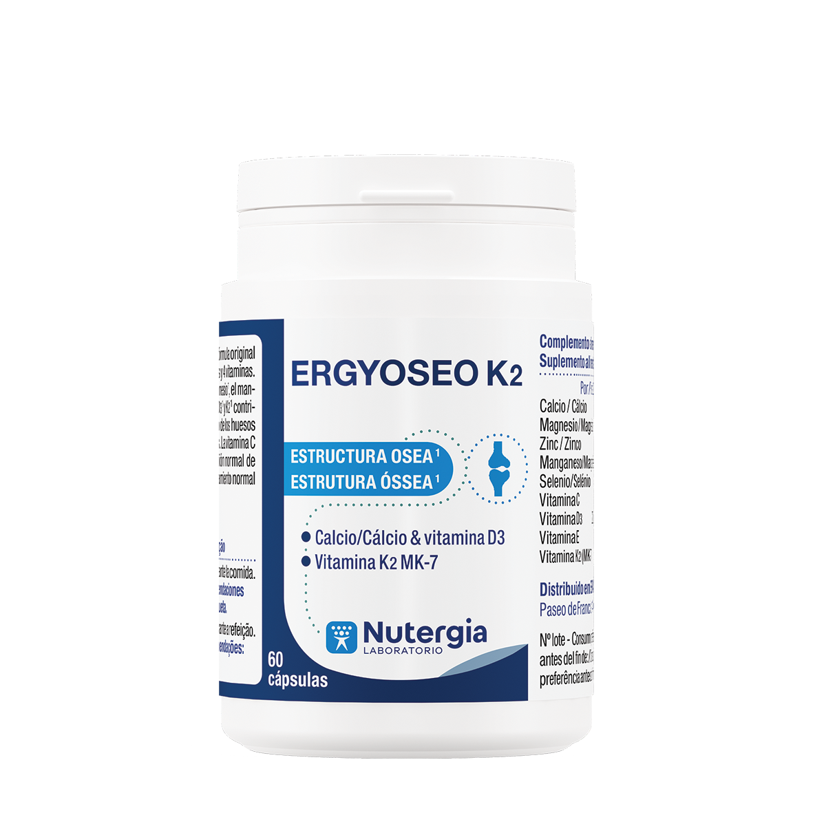 Ergyoseo K2 · Nutergia · 60 cápsulas
