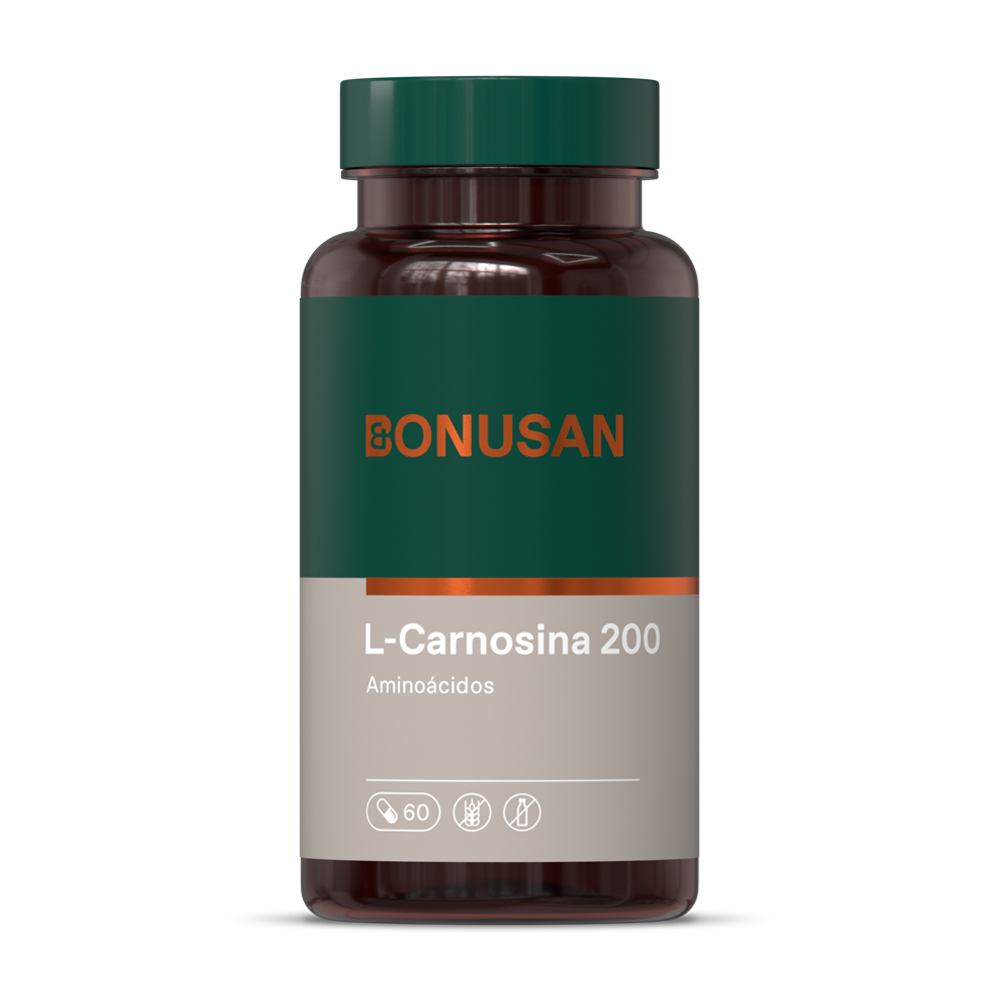 L-Carnosina 200 mg · Bonusan · 60 cápsulas
