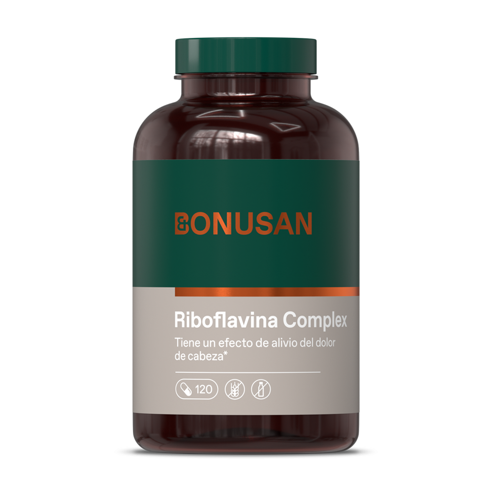 Riboflavina Complex · Bonusan · 120 cápsulas