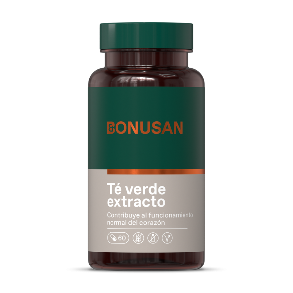 Té Verde Extracto · Bonusan · 60 cápsulas
