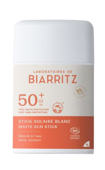 Stick Solar Blanco SPF50+ · Laboratoires de Biarritz · 12 gramos