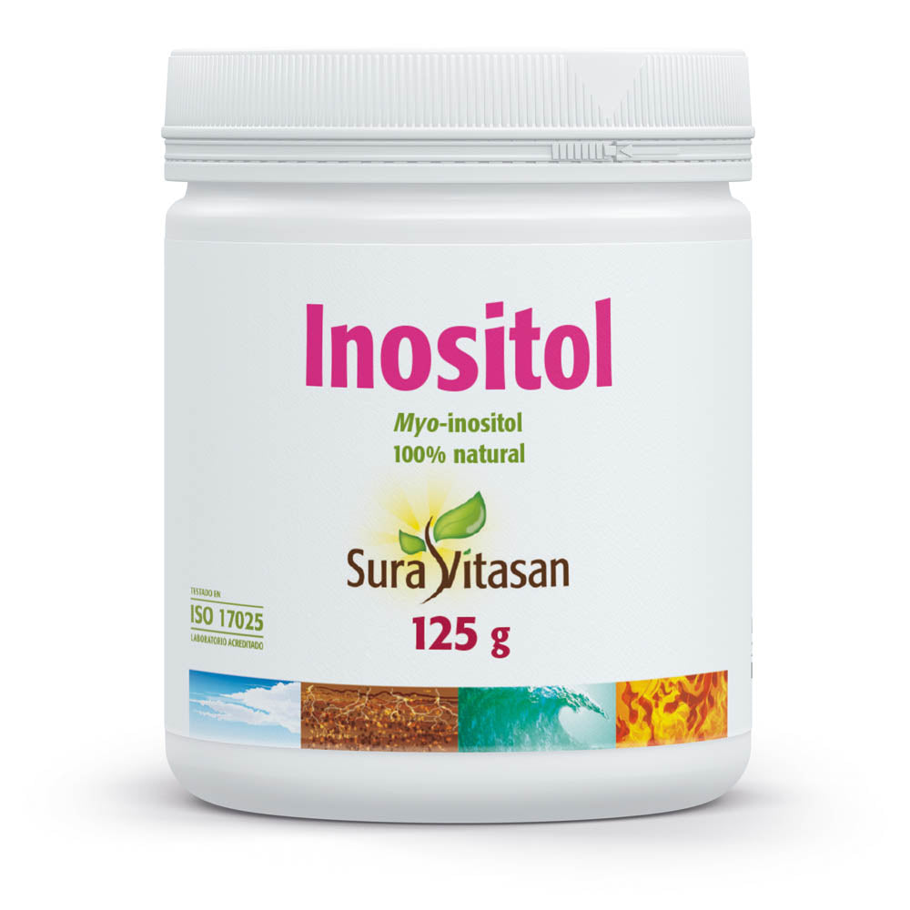 Inositol - Myo-Inositol · Sura Vitasan · 125 gramos