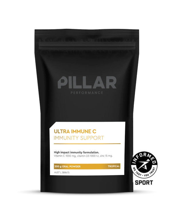 Doypack Ultra Immune C · Pillar Performance · 200 gramos