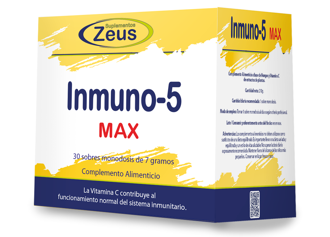 Inmuno-5 Max · Zeus · 30 sobres
