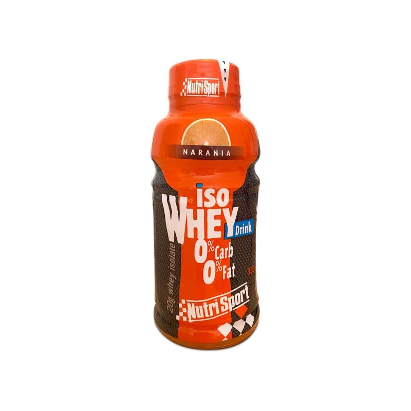 Iso Whey Drink Naranja · Nutrisport · 330 ml