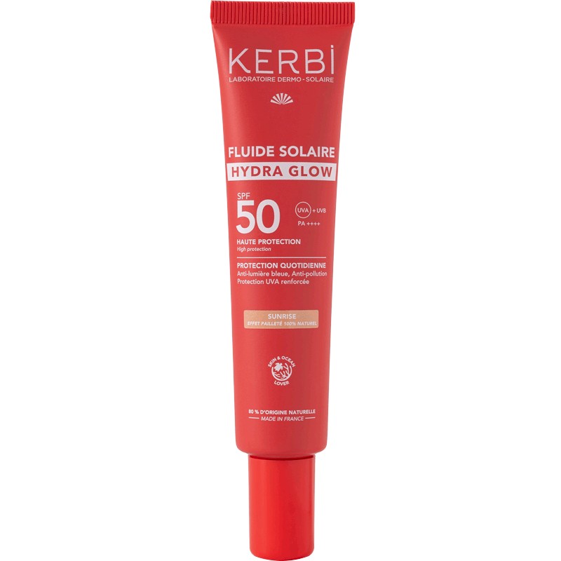 Fluido Solar Hydra Glow SPF50 · Kerbi · 40 ml