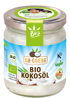 Aceite de Coco Virgen Premium Bio · Dr. Goerg · 180 ml
