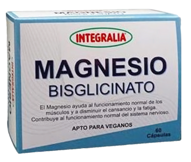 Magnesio Bisglicinato · Integralia · 60 cápsulas