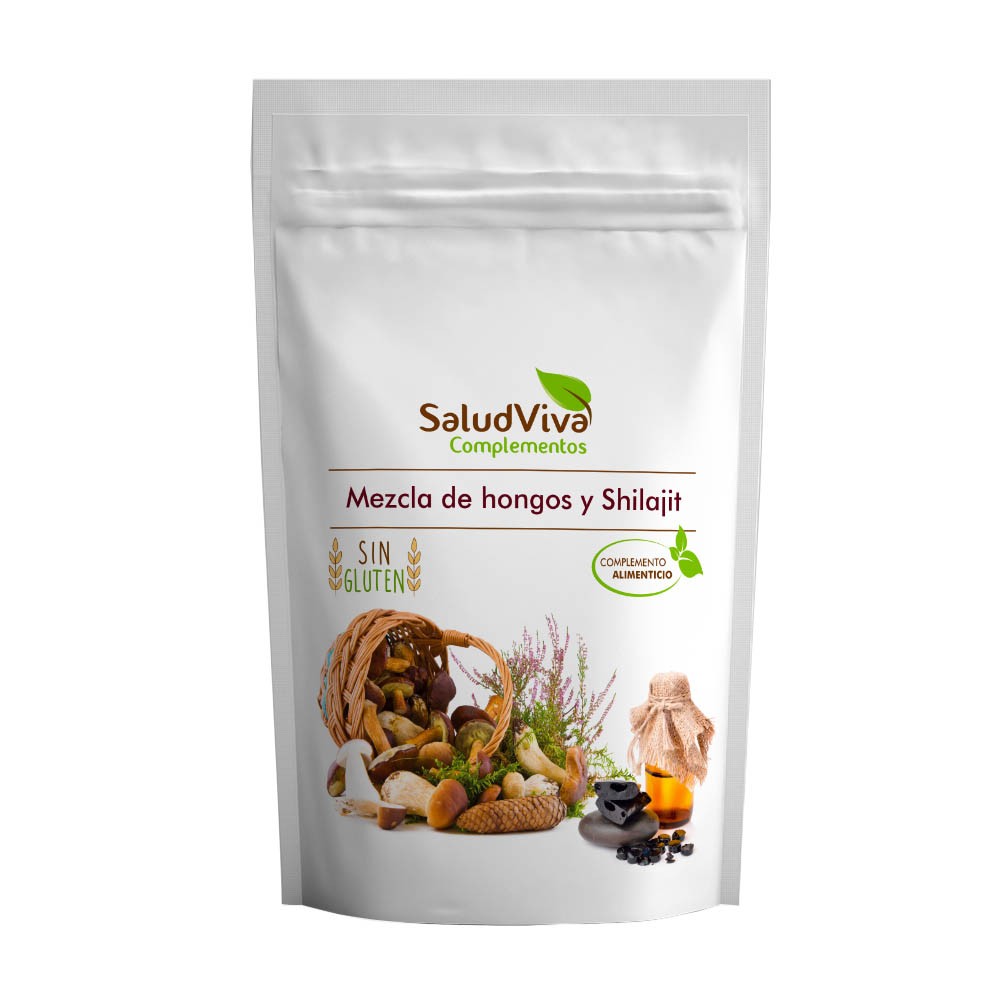 Mezcla de Hongos y Shilajit Salud Viva 125g
