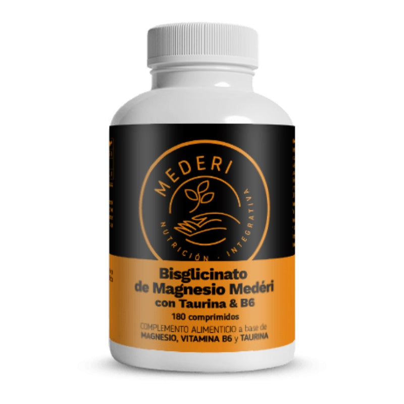 Bisglicinato de Magnesio Méderi con Taurina & B6 · Méderi · 180 comprimidos