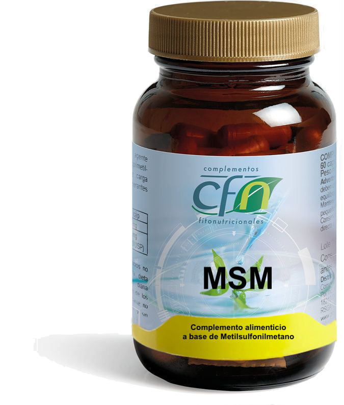 MSM 1.000 mg · CFN · 60 cápsulas
