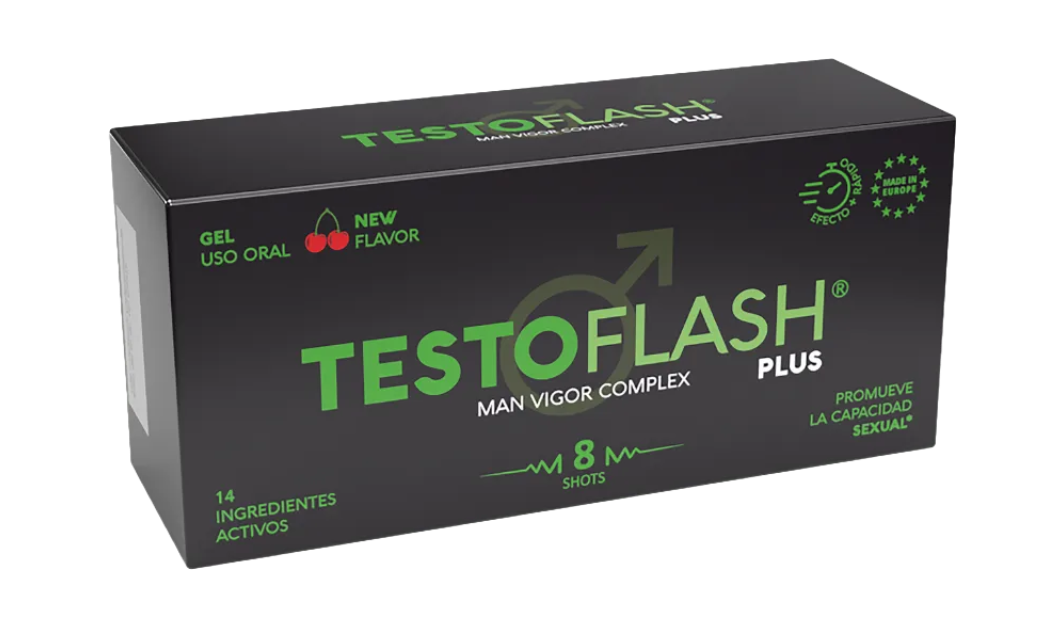 Testoflash Plus · MSR Laboratorios · 8 sticks