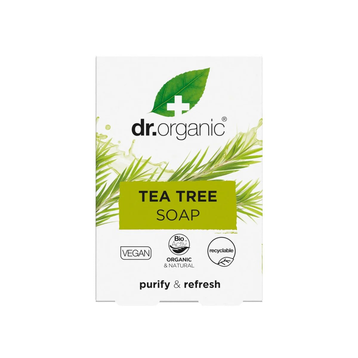 Jabon Arbol de Te · Dr Organic · 100 gramos