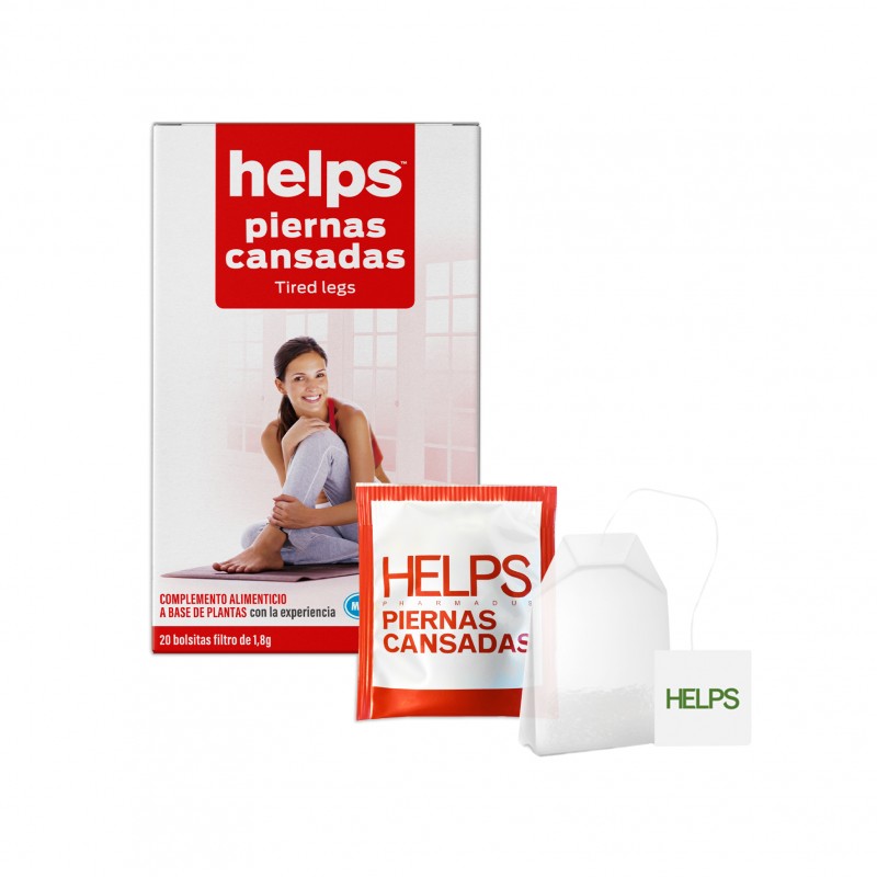 Piernas Cansadas · Helps Functional Teas · 20 filtros