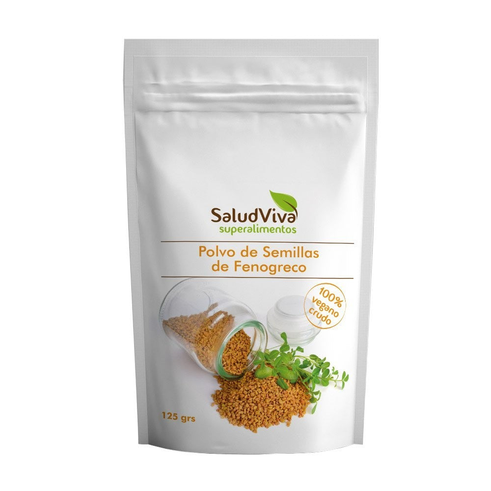 Polvo de Semillas de Fenogreco · Salud Viva · 125 gramos