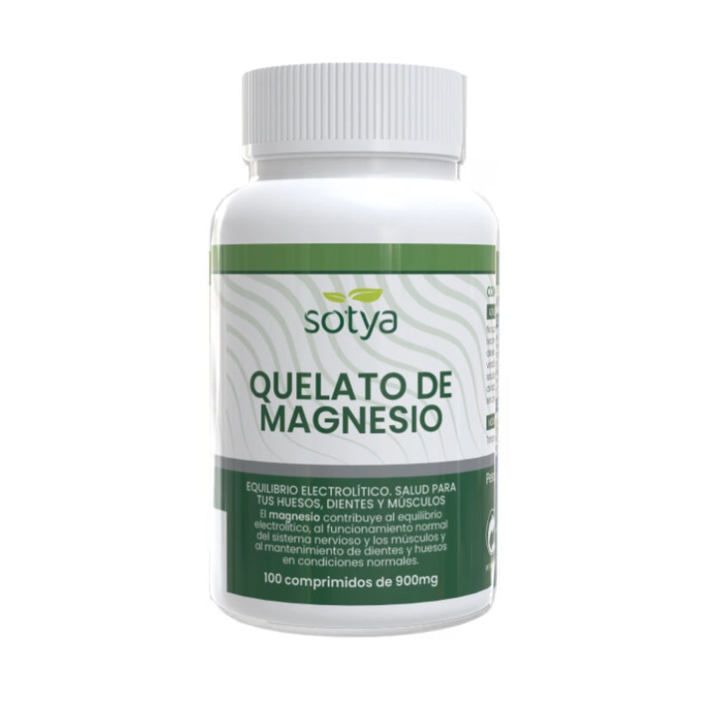 Quelato de Magnesio · Sotya · 100 comprimidos