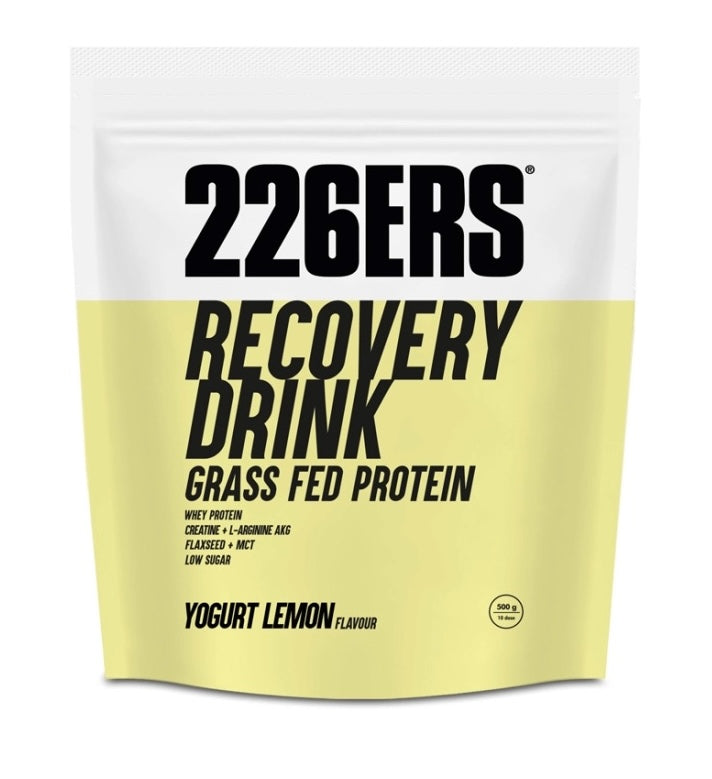 Recovery Drink - Recuperador Muscular: Sabor Yogurt-Limón · 226ERS · 500 gramos