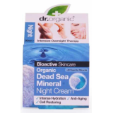 Crema de Noche Minerales del Mar Muerto · Dr Organic · 50 ml