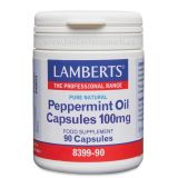 Aceite de Menta 100 mg  · Lamberts · 90 cápsulas