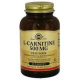 L-Carnitina 500 mg · Solgar · 60 comprimidos