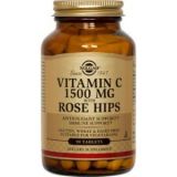 Vitamina C con Rose Hips (Escaramujo) 1.500 mg · Solgar · 90 comprimidos