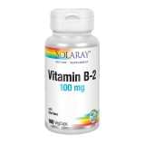 Vitamina B2 100 mg · Solaray · 1 cápsulas